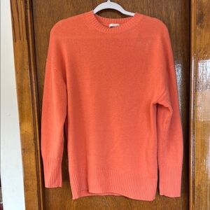100% Cashmere Coral Cos Sweater